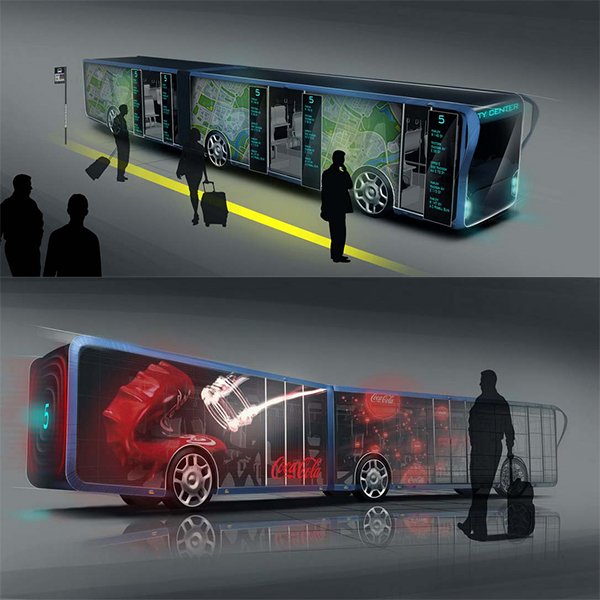 Check The LED Bus From Future